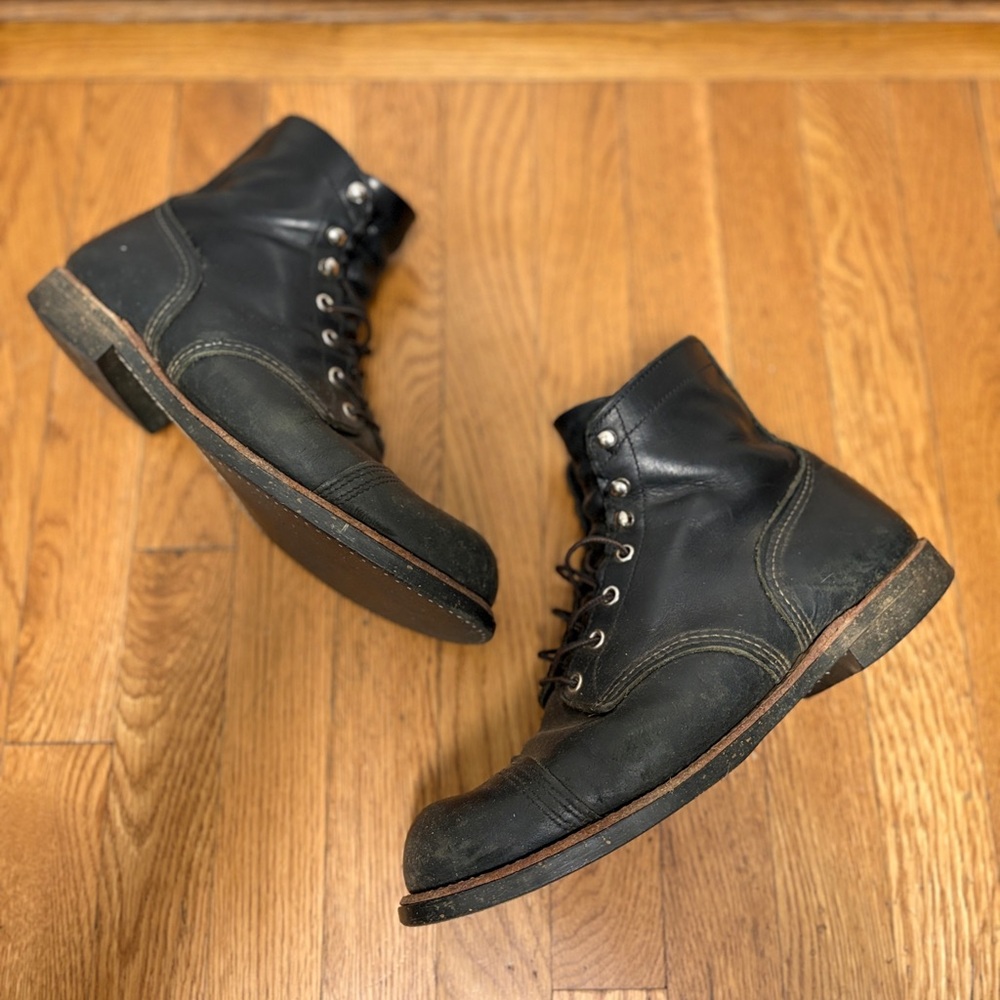 Red Wing Iron Ranger 8114 – Black Harness – 10.5D – Broken In Right - Picture 4 of 9